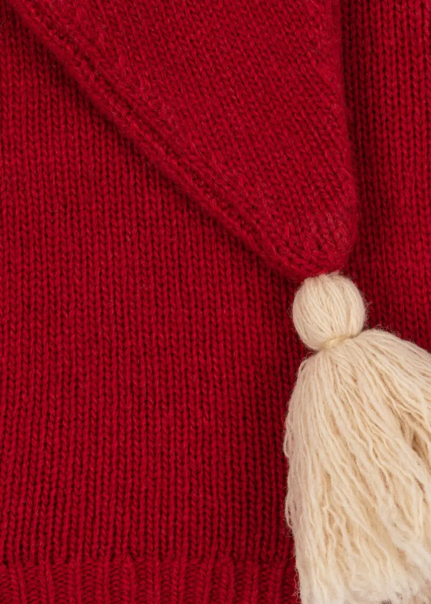 Konges Sløjd Kinder Weihnachtsmütze „Christmas Red“, ca. 2-8 Jahre – Bild 2