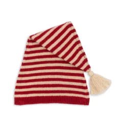 Konges Sløjd Kinder Weihnachtsmütze „Christmas Stripes“
