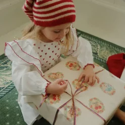 Konges Sløjd Kinder Weihnachtsmütze „Christmas Stripes“