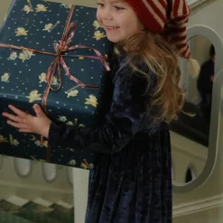 Konges Sløjd Kinder Weihnachtsmütze „Christmas Stripes“