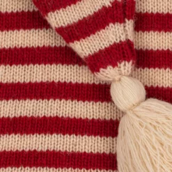 Konges Sløjd Kinder Weihnachtsmütze „Christmas Stripes“