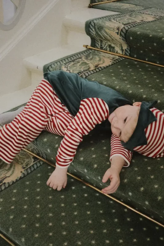 Konges Sløjd Kinderkostüm-Set „Weihnachtself“