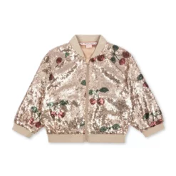 Konges Sløjd Pailletten-Jacke Starla „Ma Grande Cerise“