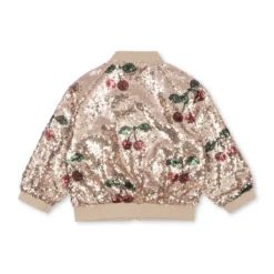 Konges Sløjd Pailletten-Jacke Starla „Ma Grande Cerise“