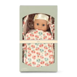 Konges Sløjd Puppe Lea mit Puppentrage, H32cm