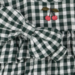 Konges Sløjd Puppen-Kleidungset „Green Check“ für 42cm Puppen