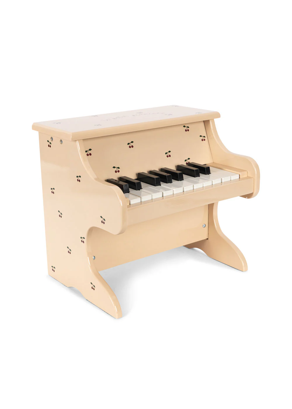 Konges Sløjd Spielzeug Miniatur-Klavier „Cherry / Glossy“, FSC®-Holz