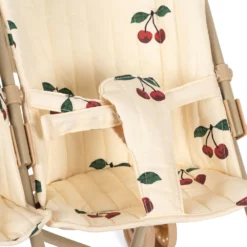 Konges Sløjd Zwillings-Puppen-Buggy „Ma grande cerise“