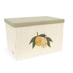 Konges Sløjd große Aufbewahrungsbox „Lemon“ 47x32x30cm