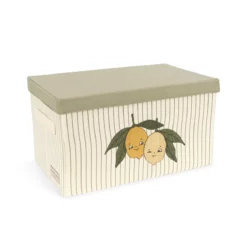 Konges Sløjd kleine Aufbewahrungsbox „Lemon“ 38x21x23cm