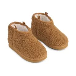 Liewood Fleece-Schuhe Alban „Golden caramel“