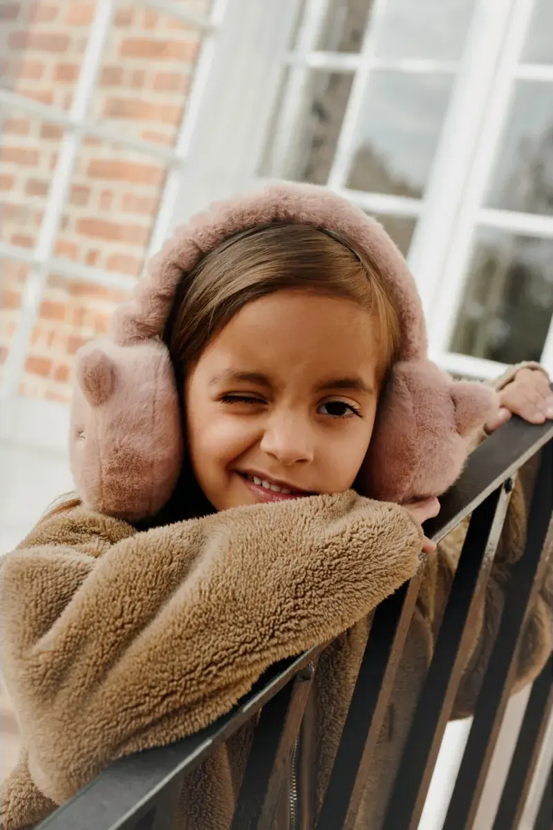 Liewood Plüsch Ohrenwärmer Timothy „Pale tuscany“