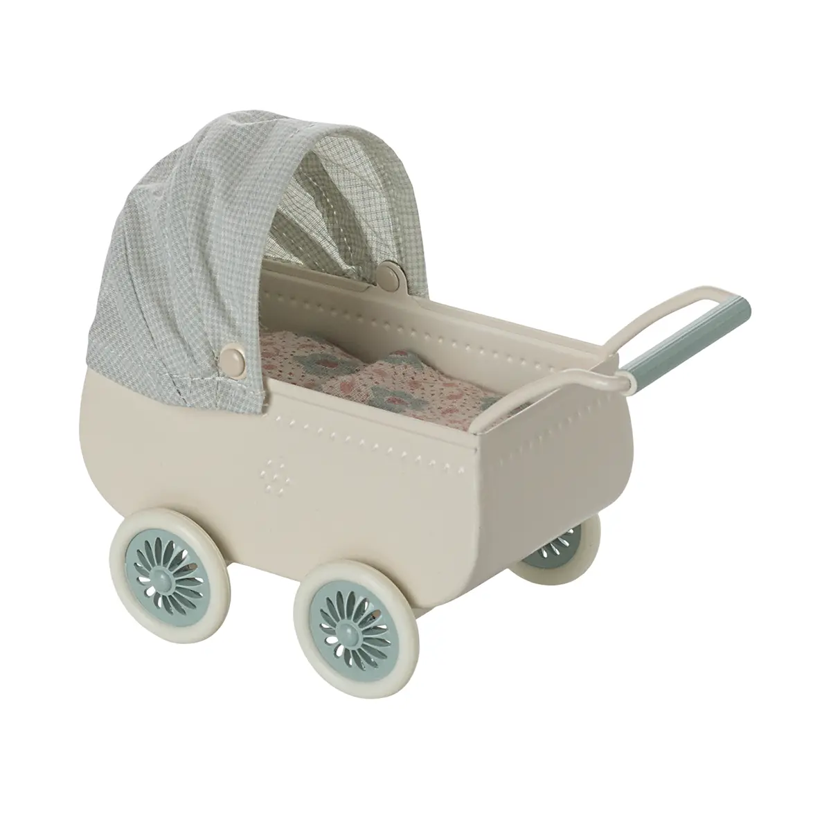 Magen Puppen-Kinderwagen mit Babymaus, Minze