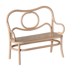 Magen Puppenhaus Café-Tisch-Set, Maus, Groß, Blassrosa