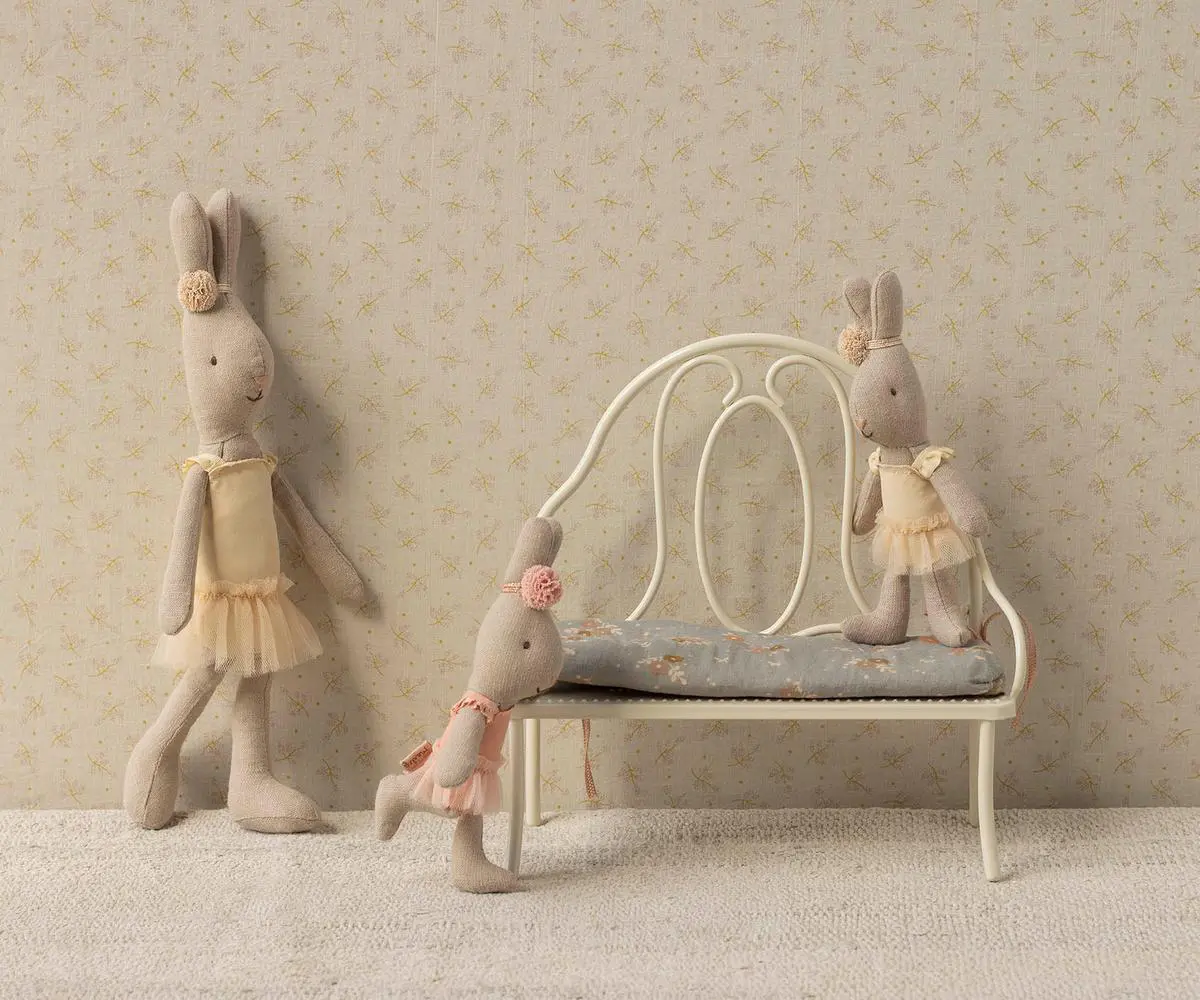 Maileg Hase mit Ballettanzug und Rock, creme, Micro, H14cm