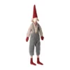 Maileg Pixy, Größe 4 - Weihnachtswichtel Junge - Hose mit Hosenträgern, H60cm