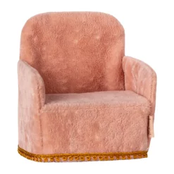 Maileg Puppenhaus Sessel für Mäuse „rosa“