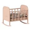 Maileg Puppenhaus Wiege, My, Metall, Leicht Rose