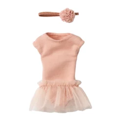 Maileg Puppenkleidung Ballettanzug und Rock, rosa, Gr. 1
