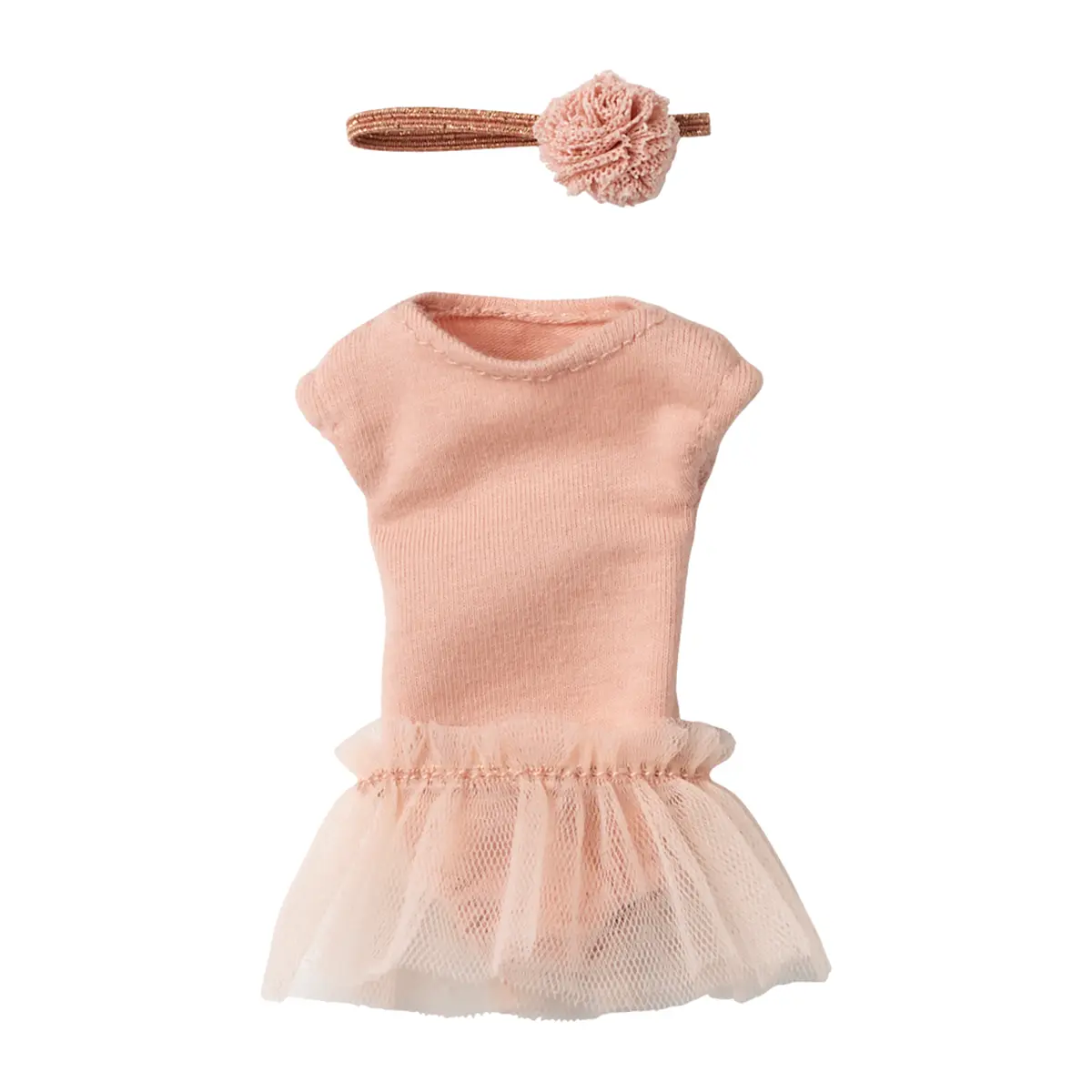 Maileg Puppenkleidung Ballettanzug und Rock, rosa, Gr. 1