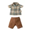 Maileg Puppenkleidungs-Set Hemd und Hose, Gr. 2