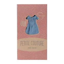 Maileg Puppenkleidungs-Set Jeanskleid und Tasche für Mama Maus