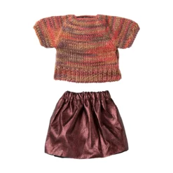 Maileg Puppenkleidungs-Set Rock und Strickbluse für Mama Maus