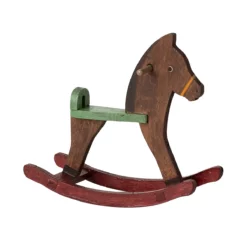 Maileg Schaukelpferd für Mäuse, Dunkelbraun