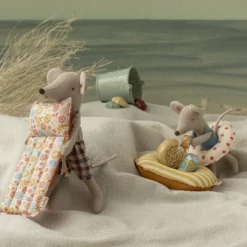 Maileg Strandmaus mit Luftmatratze, Papa Maus