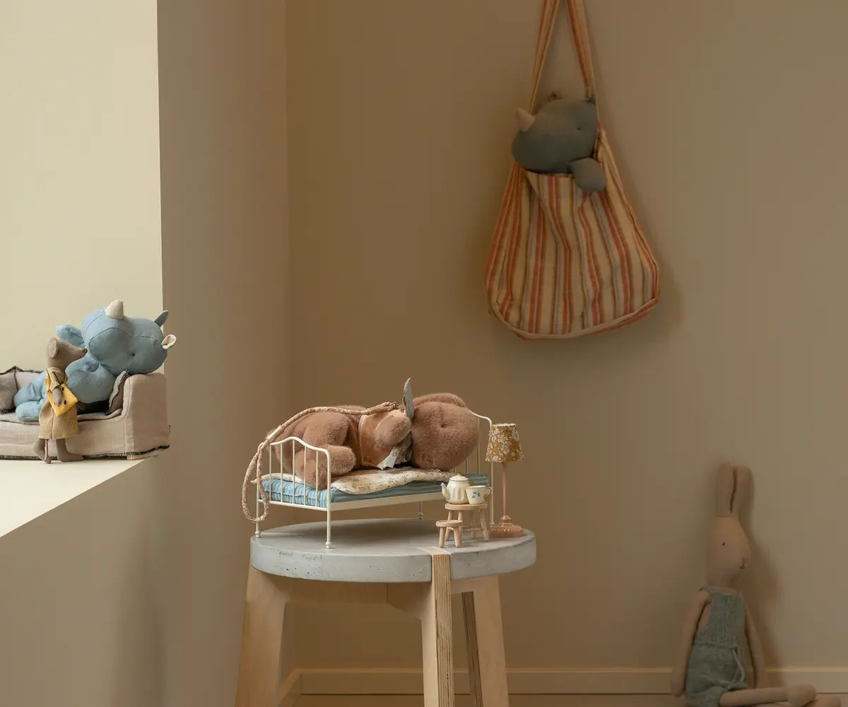 Maileg gestreifte Stofftasche 38x38cm