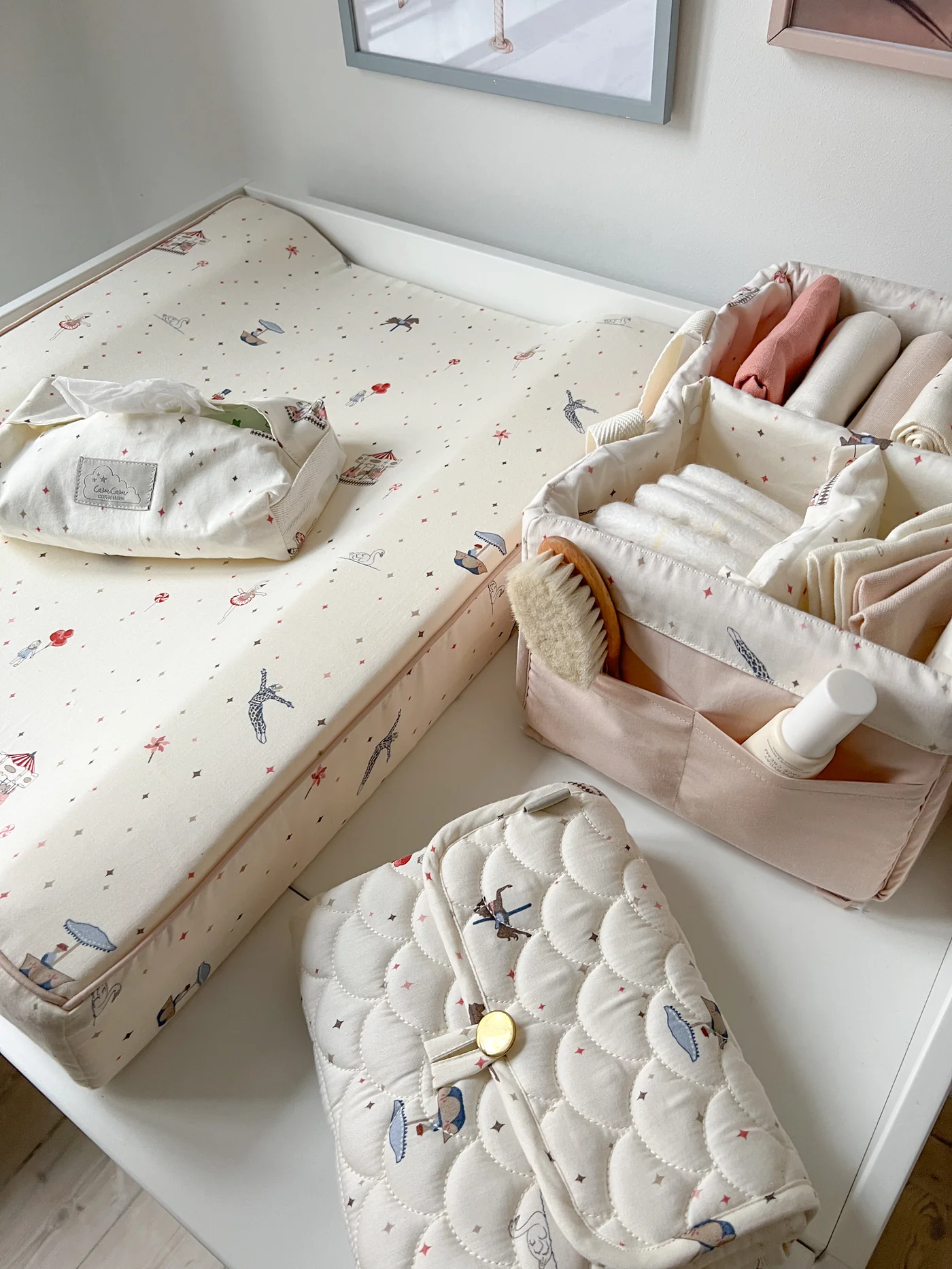 Cam Cam Windel Organizer „Carousel“, OCS, 32x15x23cm