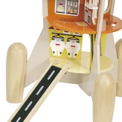 Classic World Spielzeugrakete aus FSC®-Holz mit Zubehör