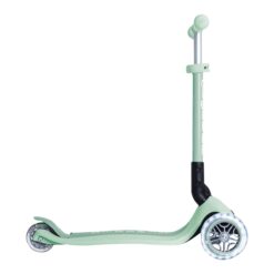 Globber Roller Junior Foldable Lights ECO mit Leuchtrollen – pistazie