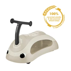 Globber Walk ´n Roll 2in1 ECO – Kokos Weiß, Lauflernwagen und Rutscher