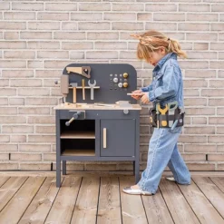 Jabadabado Spiel Werkbank aus Holz