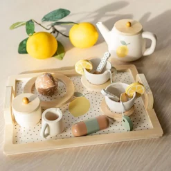 Jabadabado Spielset Afternoon Tea / Zitrone aus Holz