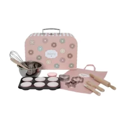 Jabadabado Spielzeug-Backset im Koffer „pink“