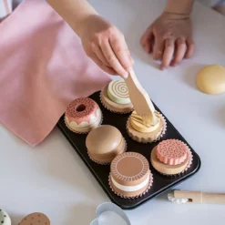 Jabadabado Spielzeug-Backset im Koffer „pink“