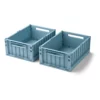Liewood Aufbewahrungsbox Weston „Beach blue“, Größe M