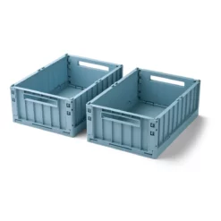 Liewood Aufbewahrungsbox Weston „Beach blue“, Größe M