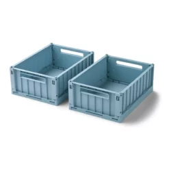 Liewood Aufbewahrungsbox Weston „Beach blue“, Größe S