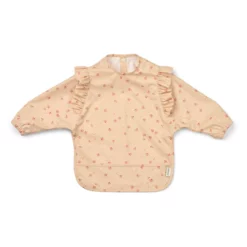 Liewood Merle Lätzchen mit Ärmeln und Rüschen „Mini Butterfly / Apple blossom“