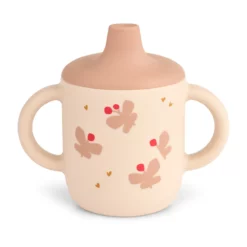 Liewood Neil Silikon Becher „Butterfly / Apple blossom“, 150ml
