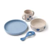Liewood Vivi Silikon Geschirr-Set „Pufferfish / Sandy“