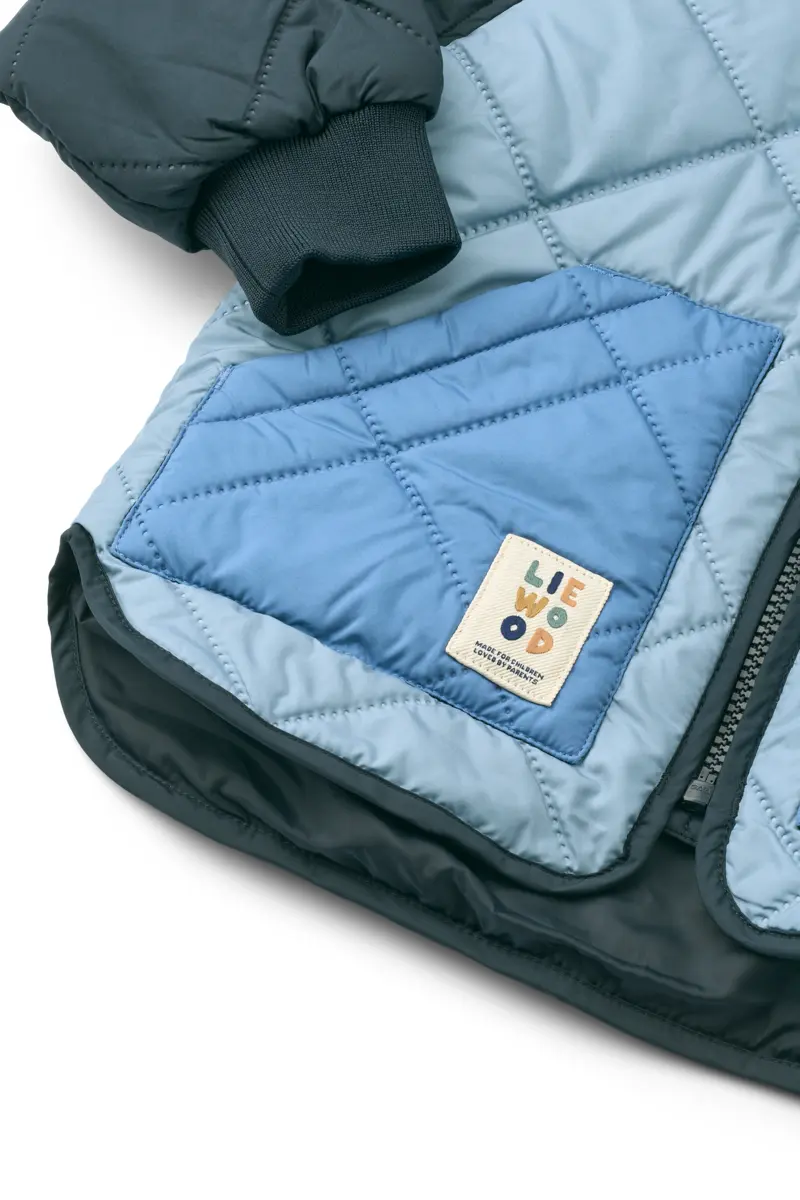 Liewood Zella Thermo-Set für Kinder „Beach blue / Classic navy / mix“