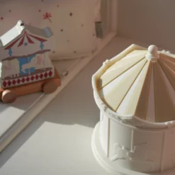 Cam Cam Nachtlicht „Karussell“, Silikon, Farbwechsel, Akku