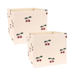 Konges Sløjd Aufbewahrungsbox „Cherry“ 2er-Set
