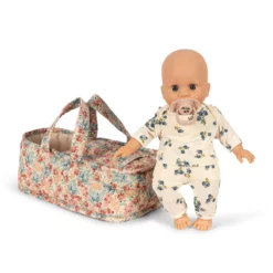 Konges Sløjd Baby Puppenset Lucca „Vienna“ mit Puppentrage, H31cm