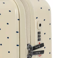 Konges Sløjd Kinder-Handgepäckkoffer „Cherry / Navy Dot“