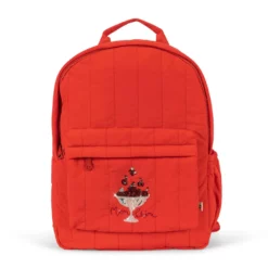 Konges Sløjd Kinderrucksack Juno „Pailletten / Fiery Red“